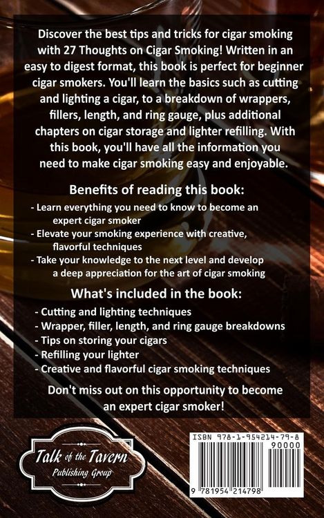 Produktbild: 27 Thoughts on Cigar Smoking