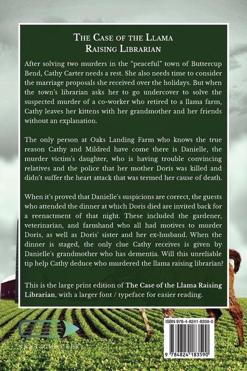 Produktbild: The Case of the Llama Raising Librarian