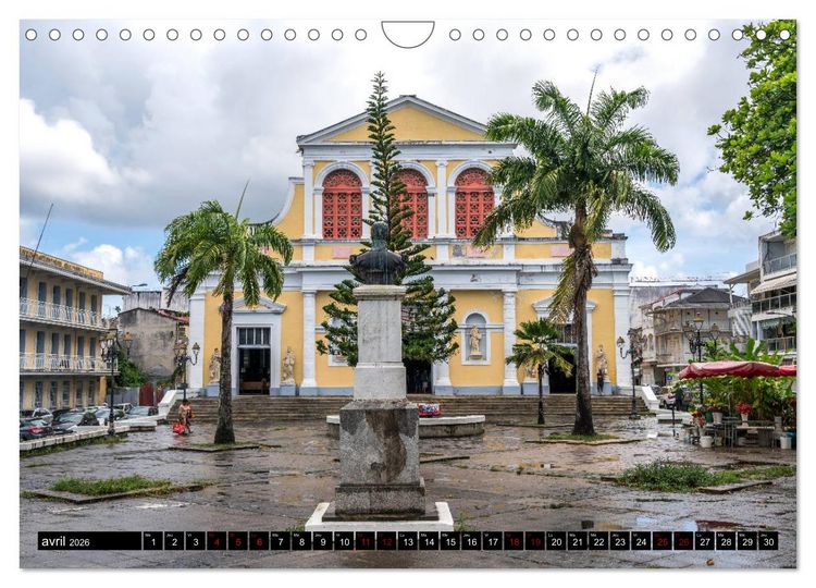 Produktbild: Guadeloupe (Calendrier mural 2026 DIN A4 vertical), CALVENDO calendrier mensuel