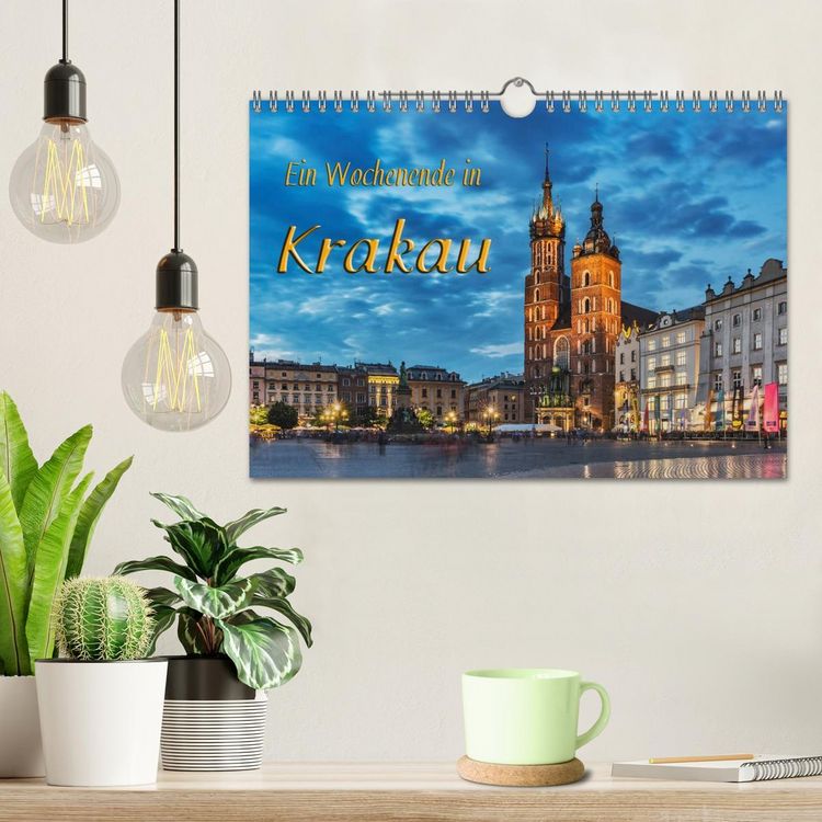 Produktbild: Ein Wochenende in Krakau (Wandkalender 2026 DIN A4 quer), CALVENDO Monatskalender