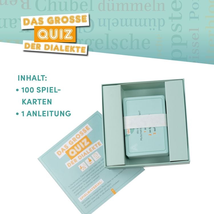 Produktbild: Das gro&szlig;e Quiz der Dialekte