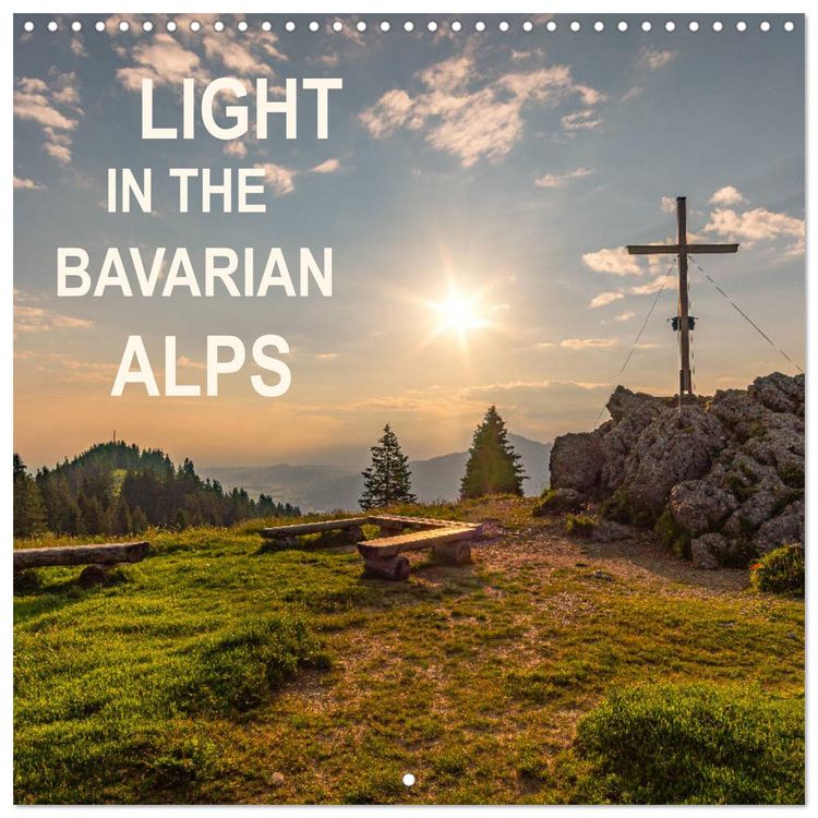 Produktbild: Light in the Bavarian Alps - Fantastic Landscapes (Wall Calendar 2026 12 &times; 12 Inch) CALVENDO 12 Month Wall Calendar