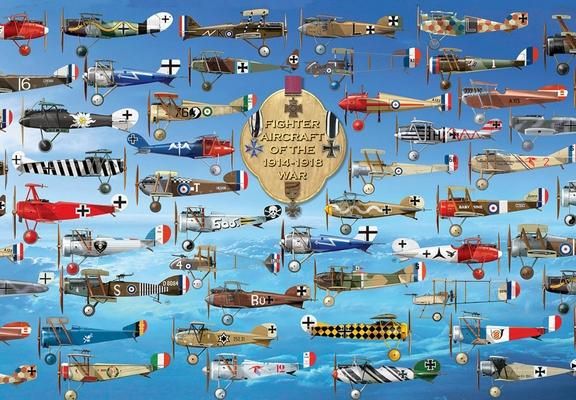 Produktbild: Fighter Aircraft of World War I: 1000 Piece Jigsaw Puzzle