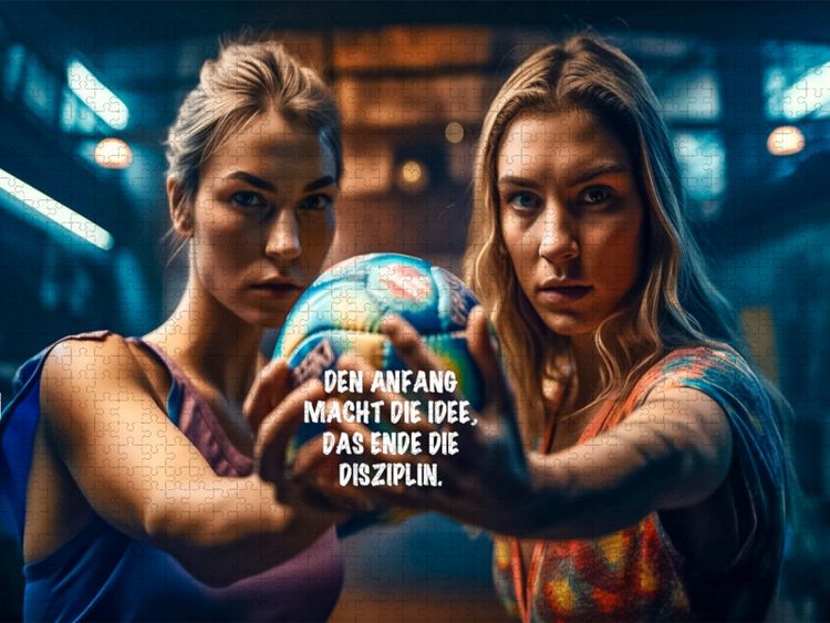 Produktbild: CALVENDO Puzzle Disziplin | 1000 Teile Lege-Gr&ouml;&szlig;e 64x48cm Foto-Puzzle f&uuml;r gl&uuml;ckliche Stunden
