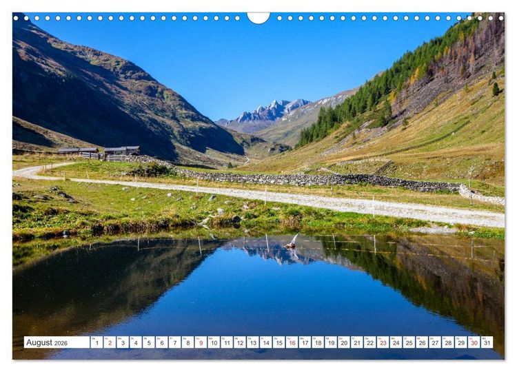 Produktbild: Jagdhausalm in Osttirol (Wandkalender 2026 DIN A3 quer), CALVENDO Monatskalender