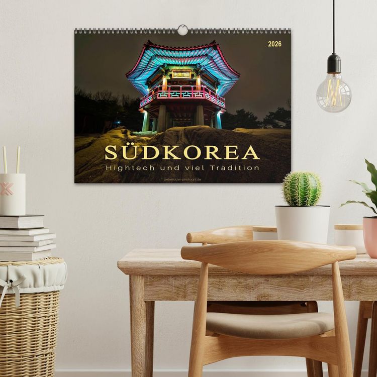 Produktbild: S&uuml;dkorea - Hightech und viel Tradition (Wandkalender 2026 DIN A3 quer), CALVENDO Monatskalender