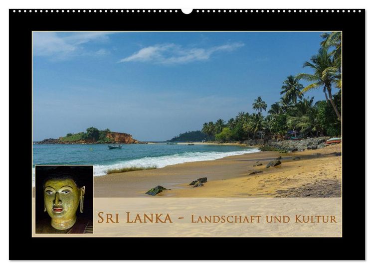 Produktbild: Sri Lanka - Landschaft und Kultur (Wandkalender 2026 DIN A2 quer), CALVENDO Monatskalender