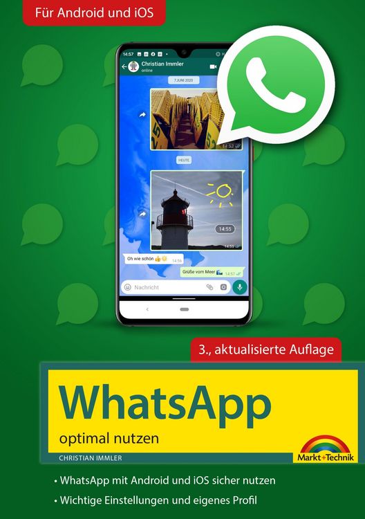 Produktbild: WhatsApp - optimal nutzen - 3. Auflage - neueste Version 2020 mit allen Funktionen anschaulich erkl&auml;rt