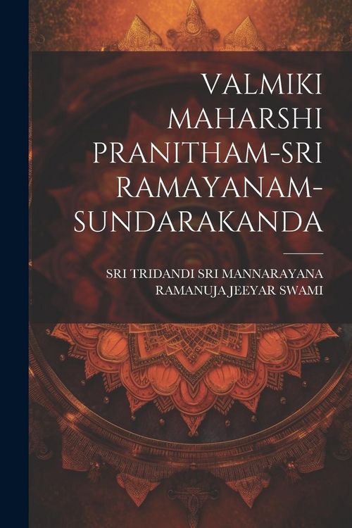 Produktbild: Valmiki Maharshi Pranitham-Sri Ramayanam-Sundarakanda