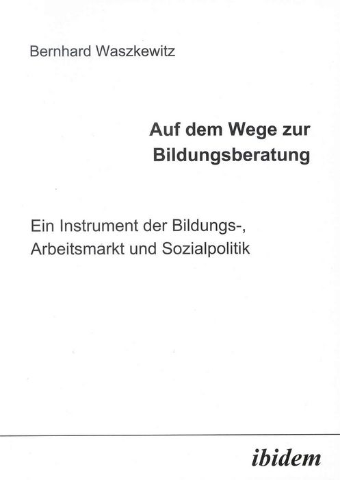 Produktbild: Auf dem Wege zur Bildungsberatung