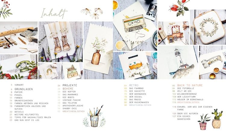 Produktbild: Boho Watercolor