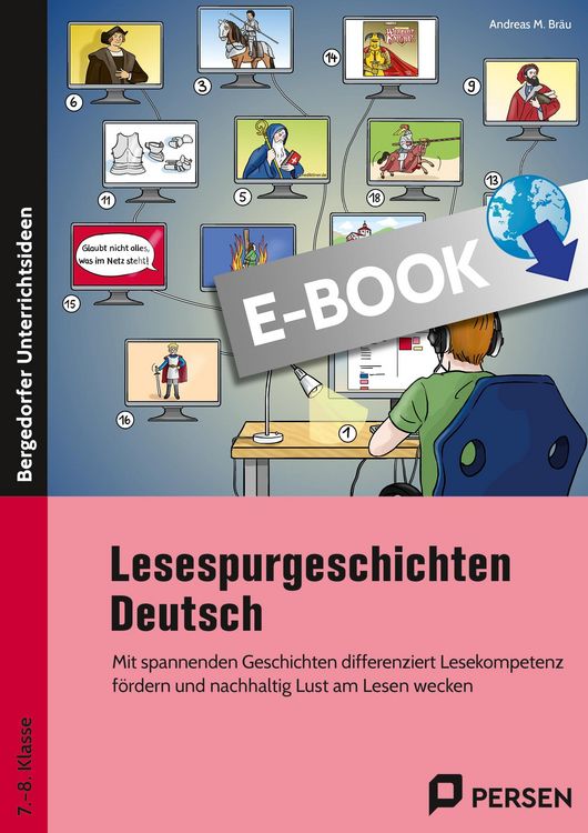 Produktbild: Lesespurgeschichten 7./8. Klasse - Deutsch