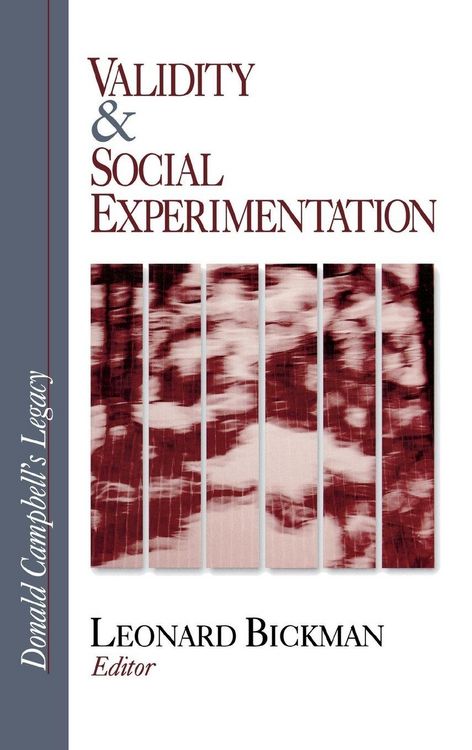 Produktbild: Validity and Social Experimentation