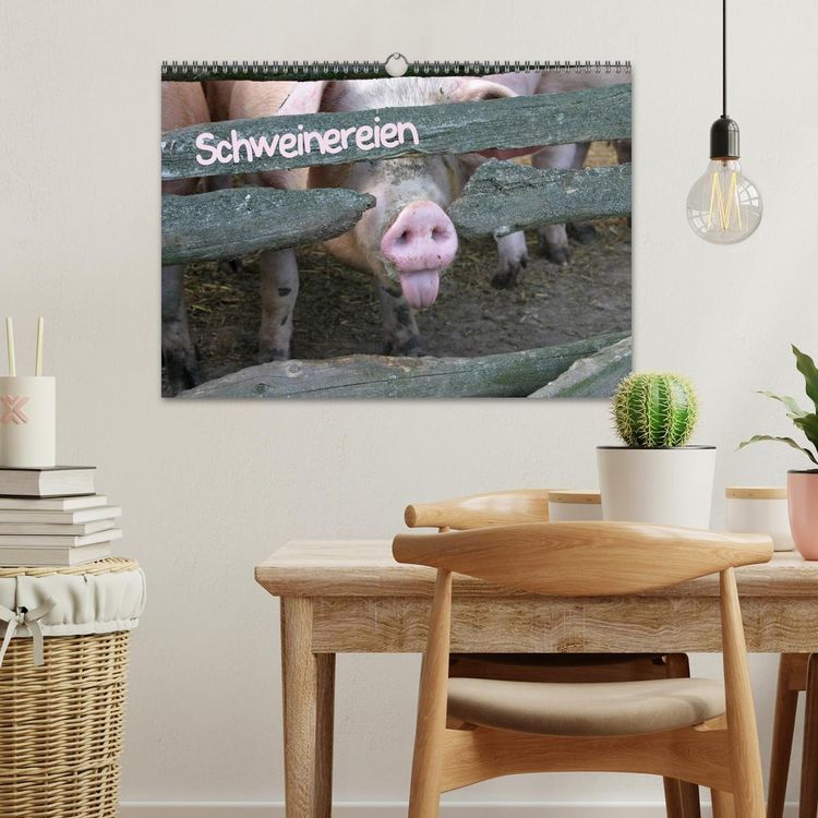 Produktbild: Schweinereien (Wandkalender 2026 DIN A3 quer), CALVENDO Monatskalender