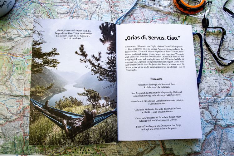 Produktbild: KOMPASS Gipfelbuch