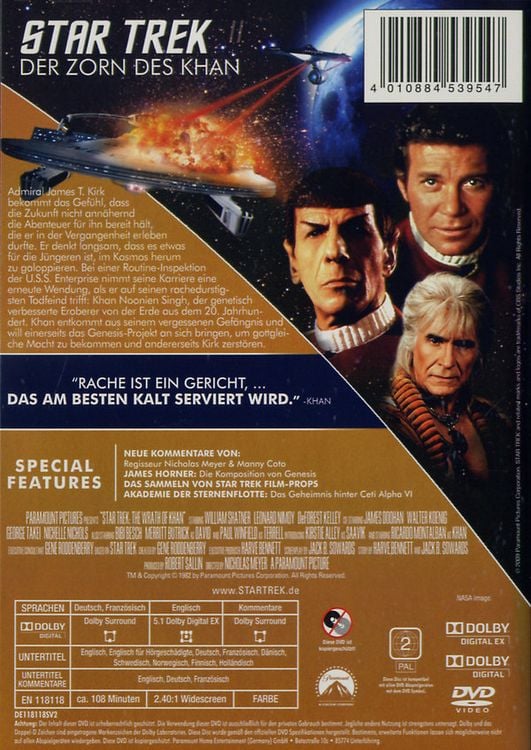 Produktbild: Star Trek 2 - Der Zorn des Khan