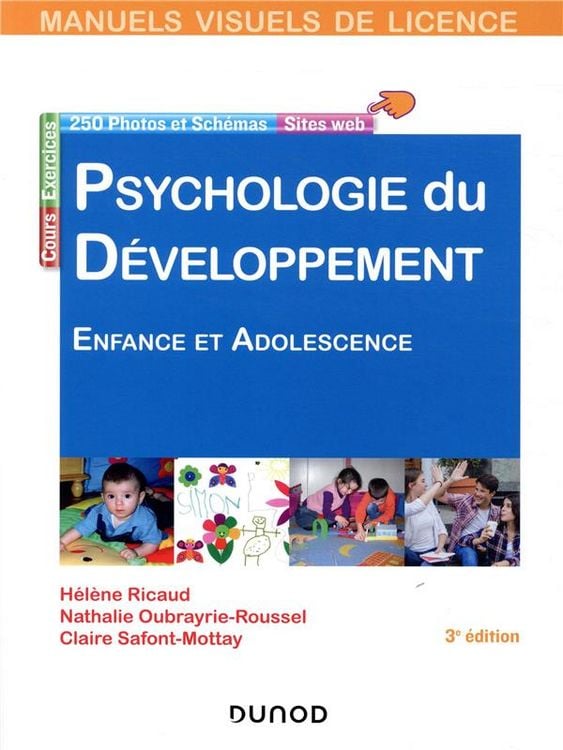 Produktbild: Psychologie du d&eacute;veloppement : enfance et adolescence