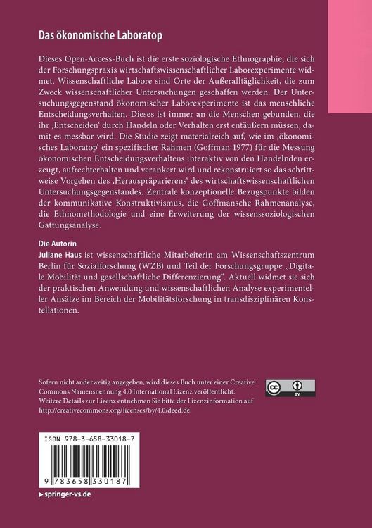 Produktbild: Das &ouml;konomische Laboratop