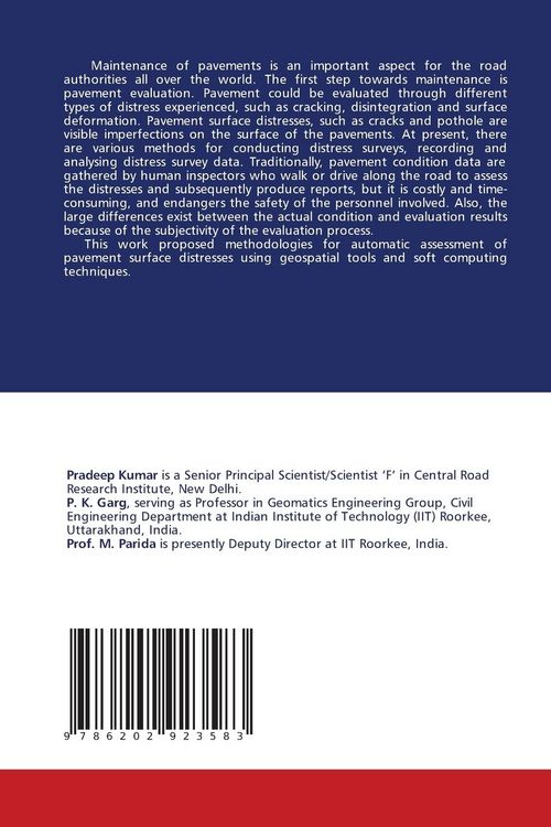 Produktbild: Condition Evaluation and Classification Using Geospatial Tools