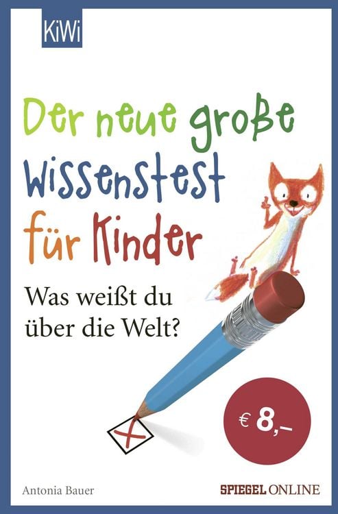Produktbild: Der neue gro&szlig;e Wissenstest f&uuml;r Kinder