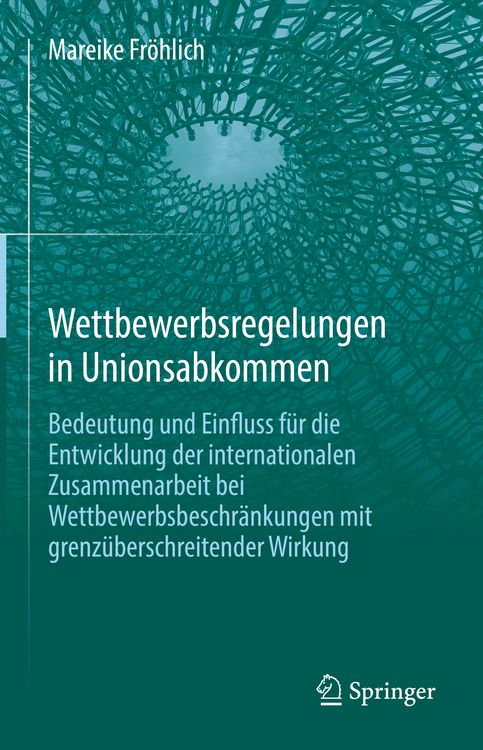 Produktbild: Wettbewerbsregelungen in Unionsabkommen