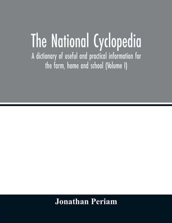 Produktbild: The national cyclopedia