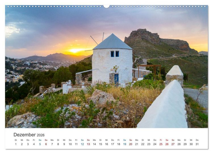 Produktbild: Leros - die Insel der G&ouml;ttin Artemis (hochwertiger Premium Wandkalender 2026 DIN A2 quer), Kunstdruck in Hochglanz