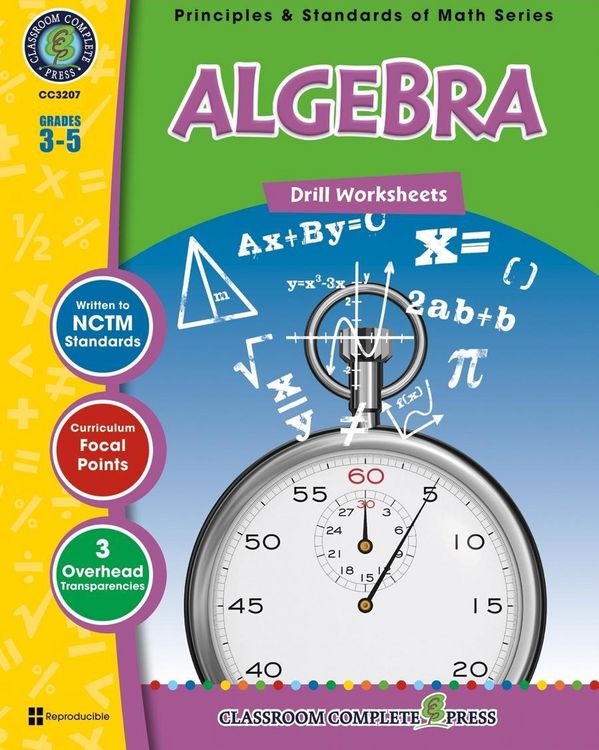 Produktbild: Algebra - Drill Sheets