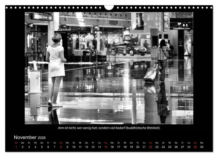 Produktbild: Schwarz-Weis(s)heiten (Wandkalender 2026 DIN A3 quer), CALVENDO Monatskalender