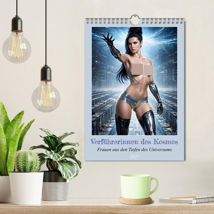 Produktbild: Verf&uuml;hrerinnen des Kosmos (Wandkalender 2027 DIN A4 hoch), CALVENDO Monatskalender