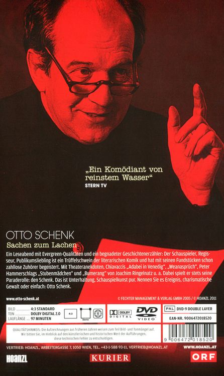 Produktbild: Otto Schenk - Sachen zum Lachen