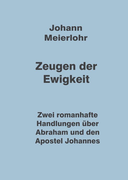 Produktbild: Zeugen der Ewigkeit