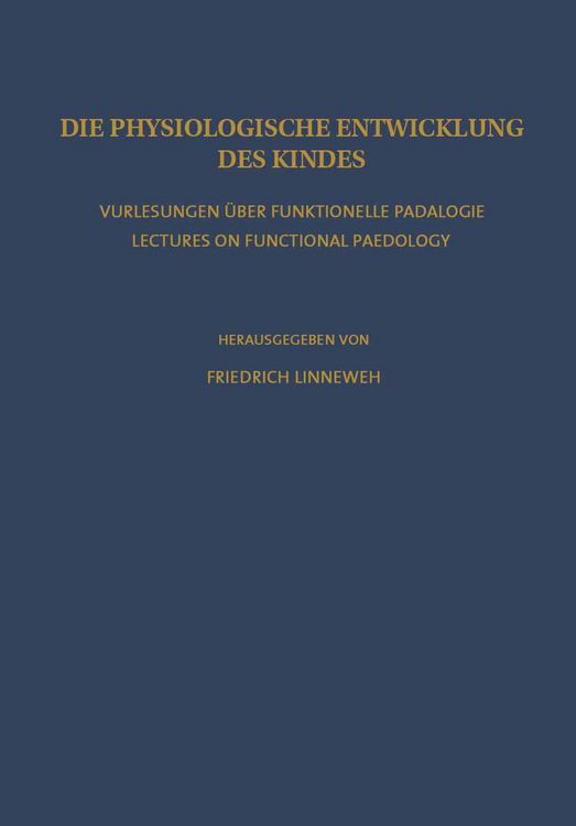 Produktbild: Die Physiologische Entwicklung des Kindes