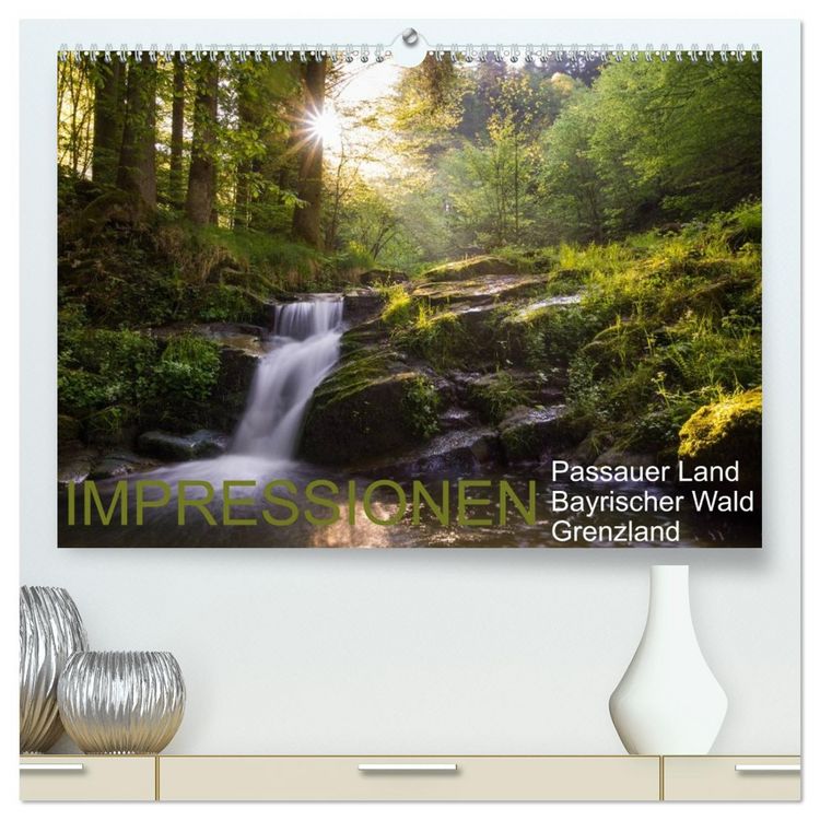 Produktbild: Impressionen Passauer Land, Bayrischer Wald, Grenzland (hochwertiger Premium Wandkalender 2026 DIN A2 quer), Kunstdruck in Hochglanz