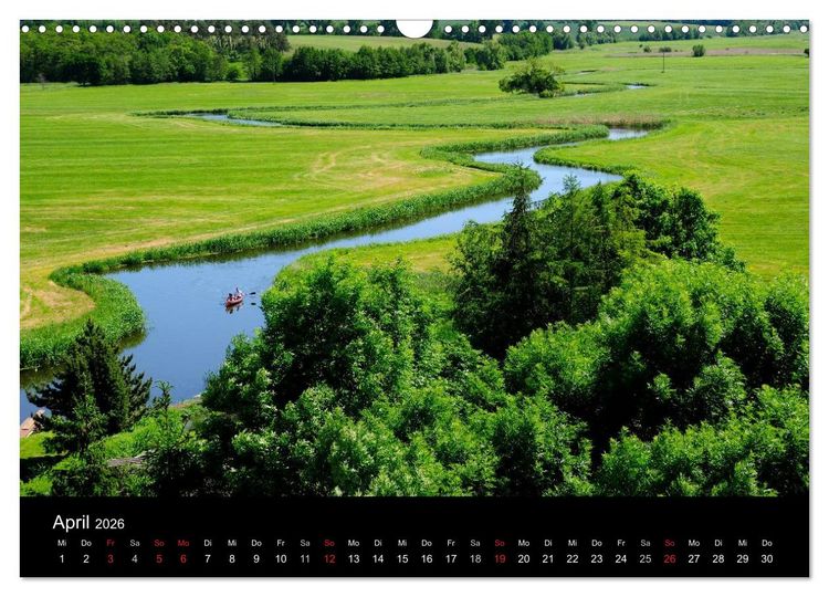 Produktbild: Wasserwandern in Mecklenburg-Vorpommern (Wandkalender 2026 DIN A3 quer), CALVENDO Monatskalender