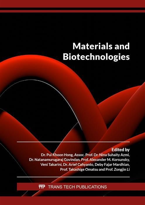 Produktbild: Materials and Biotechnologies