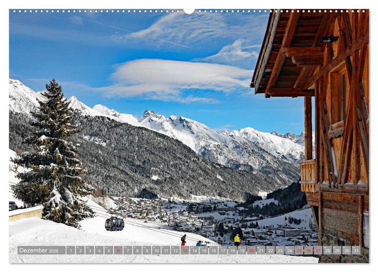 Produktbild: St. Anton am Arlberg (hochwertiger Premium Wandkalender 2026 DIN A2 quer), Kunstdruck in Hochglanz