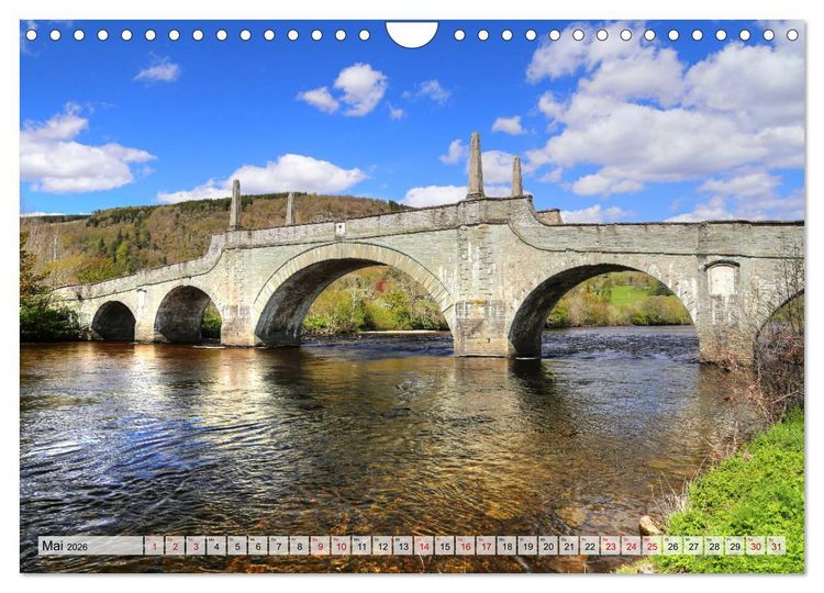 Produktbild: Schottland - Land aus Nebel und Licht (Wandkalender 2026 DIN A4 quer), CALVENDO Monatskalender