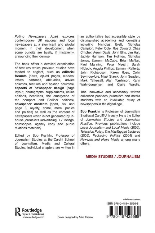 Produktbild: Pulling Newspapers Apart