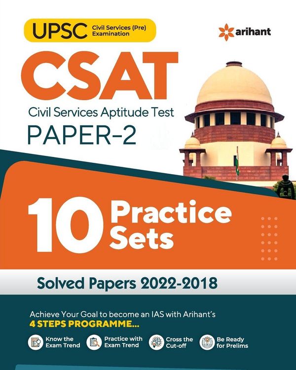 Produktbild: 10 Practice Sets UPSC CSAT Civil Services Aptitude Test Paper 2 2023