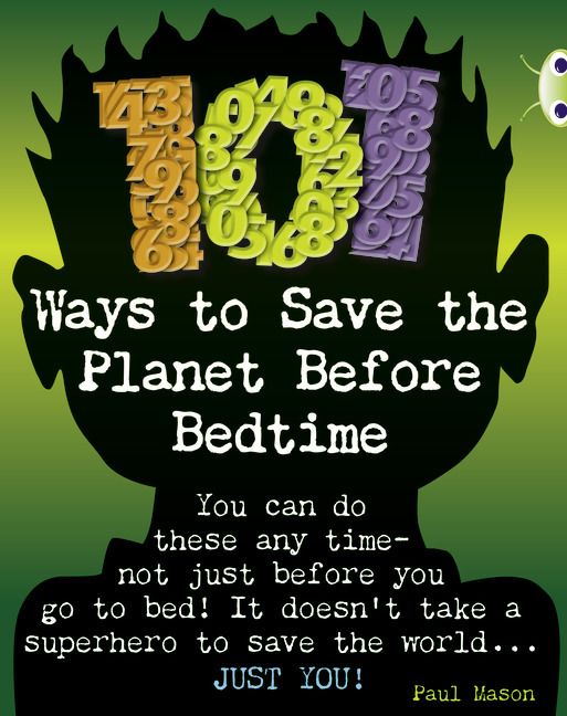 Produktbild: Bug Club Independent Non Fiction Year 4 Grey B 101 Ways to Save the Planet Before Bedtime