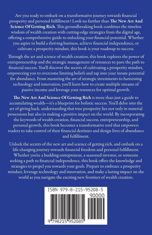 Produktbild: The New Art And Science Of Getting Rich