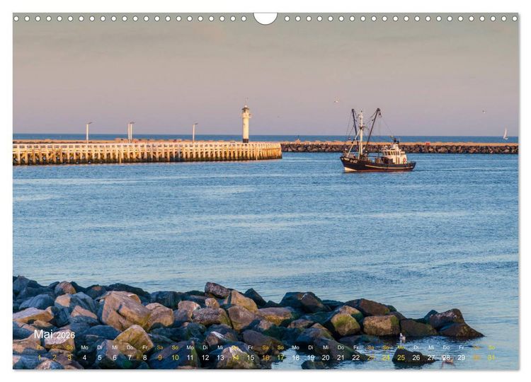 Produktbild: Flandern - Stadt und Strand (Wandkalender 2026 DIN A3 quer), CALVENDO Monatskalender