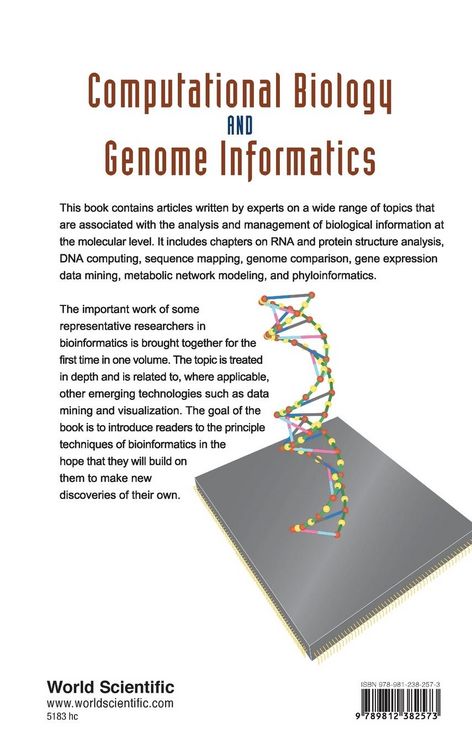 Produktbild: Computational Biology&genome Informatics