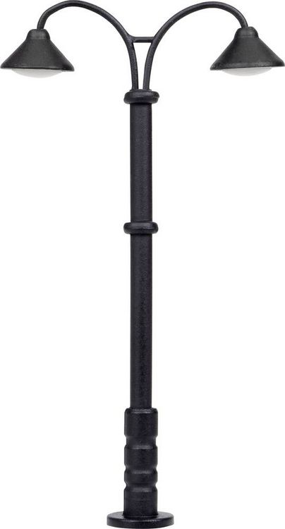 Produktbild: Viessmann Modelltechnik N Bahnsteigleuchte doppelt Fertigmodell 6409 1St.