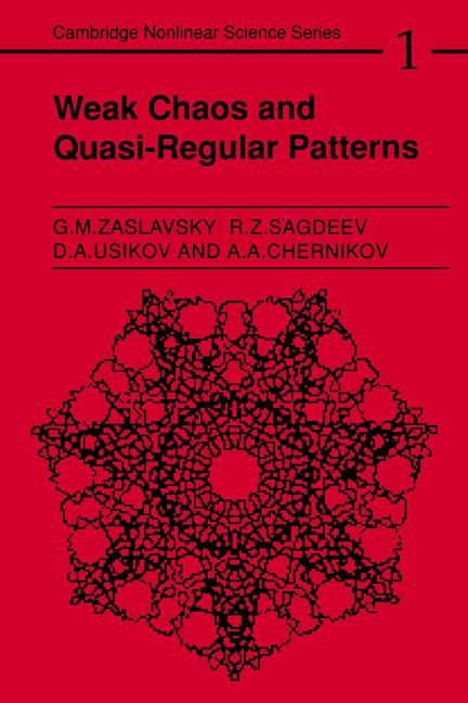 Produktbild: Weak Chaos and Quasi-Regular Patterns