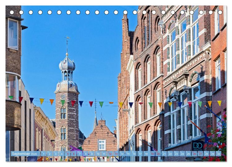 Produktbild: LOVELY VENLO (Desk Calendar 2026 DIN A5 landscape), CALVENDO 12 Month DeskCalendar