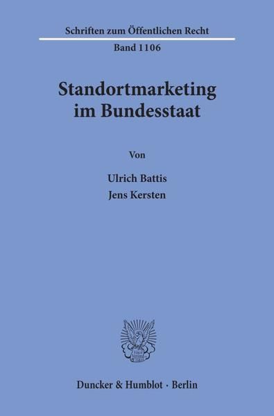 Produktbild: Standortmarketing im Bundesstaat.