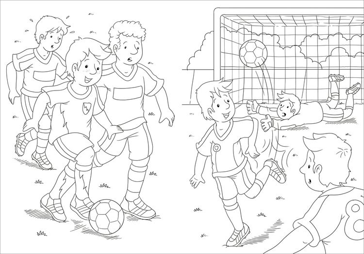 Produktbild: Fu&szlig;ball. Buntes Sticker-Malbuch