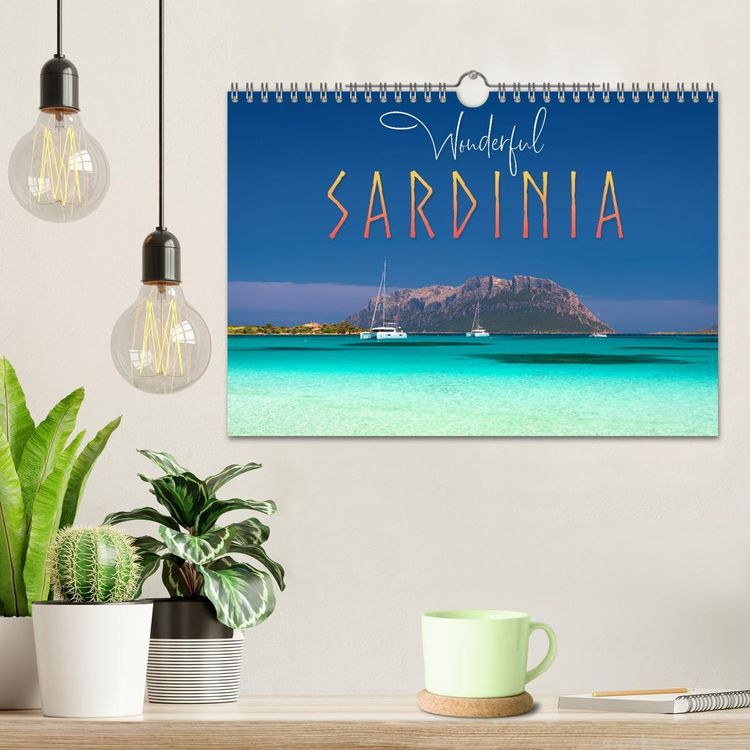 Produktbild: Wonderful Sardinia (Wall Calendar 2026 DIN A4 landscape), CALVENDO 12 Month Wall Calendar